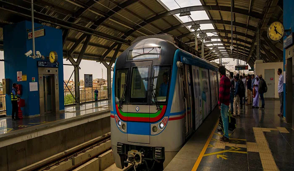 Featured Image of which is the most beautiful metro station in hyderabad